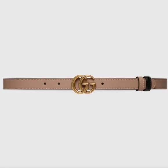 GG Marmont Reversible Thin Belt - Picture 4 of 9